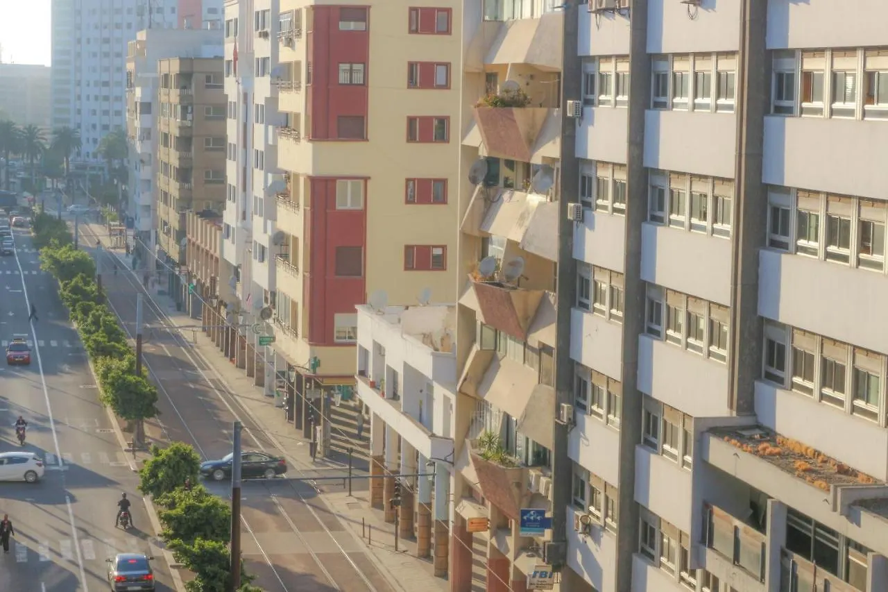 Grand Appartement Lumineux Avec Balcon & Parking Ideal Familles Et Pro Casablanca
