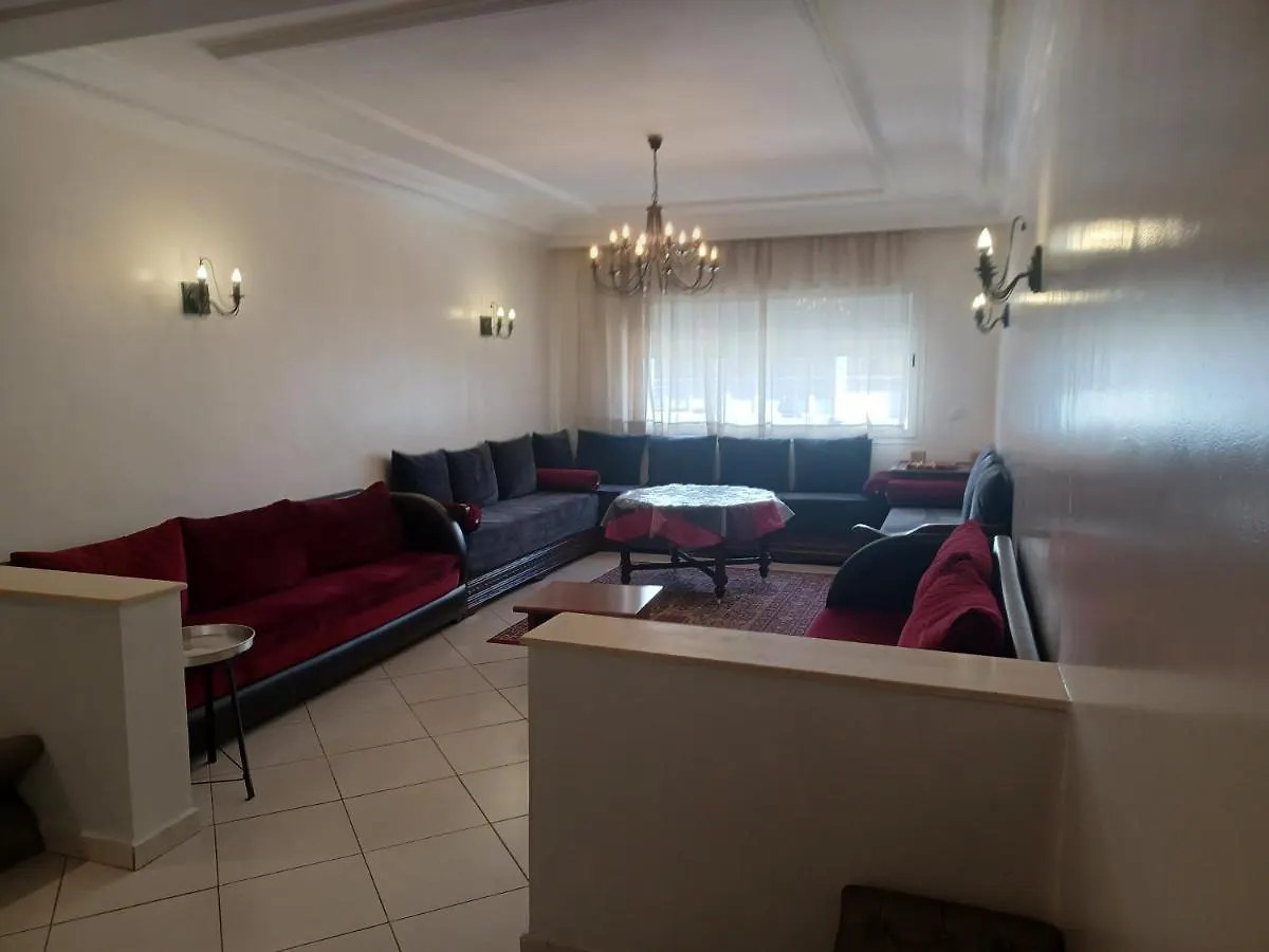 Grand Appartement Lumineux Avec Balcon & Parking Ideal Familles Et Pro Casablanca Lejlighed